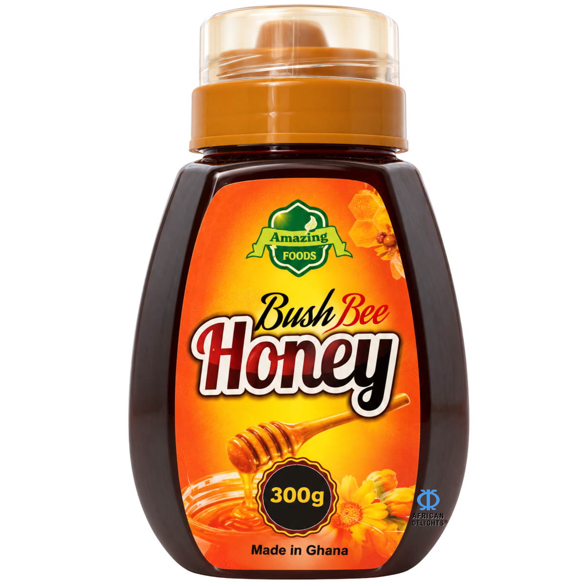 Amazing Foods Bush Bee Honey 300g Ghana # Flavor_amazingfoods-honey-300