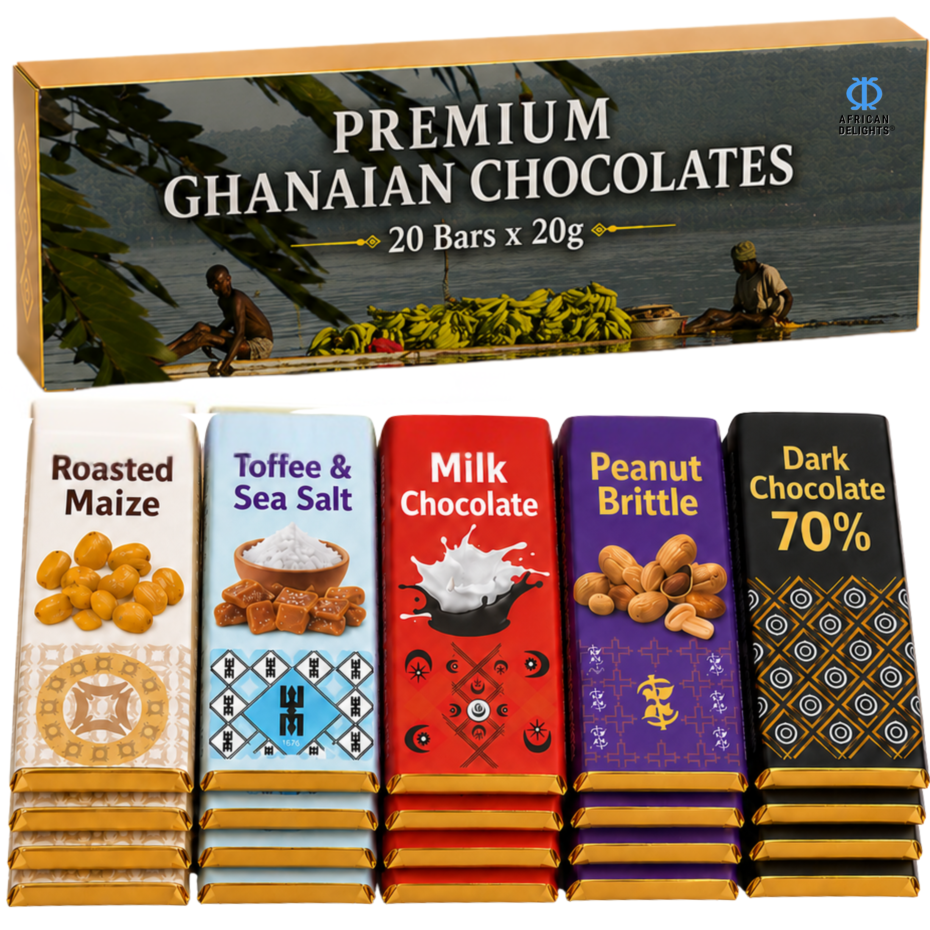 Amonu Lake Bosumtwe (20 x 20g) # Style_Lake Bosumtwe (20 x 20g)