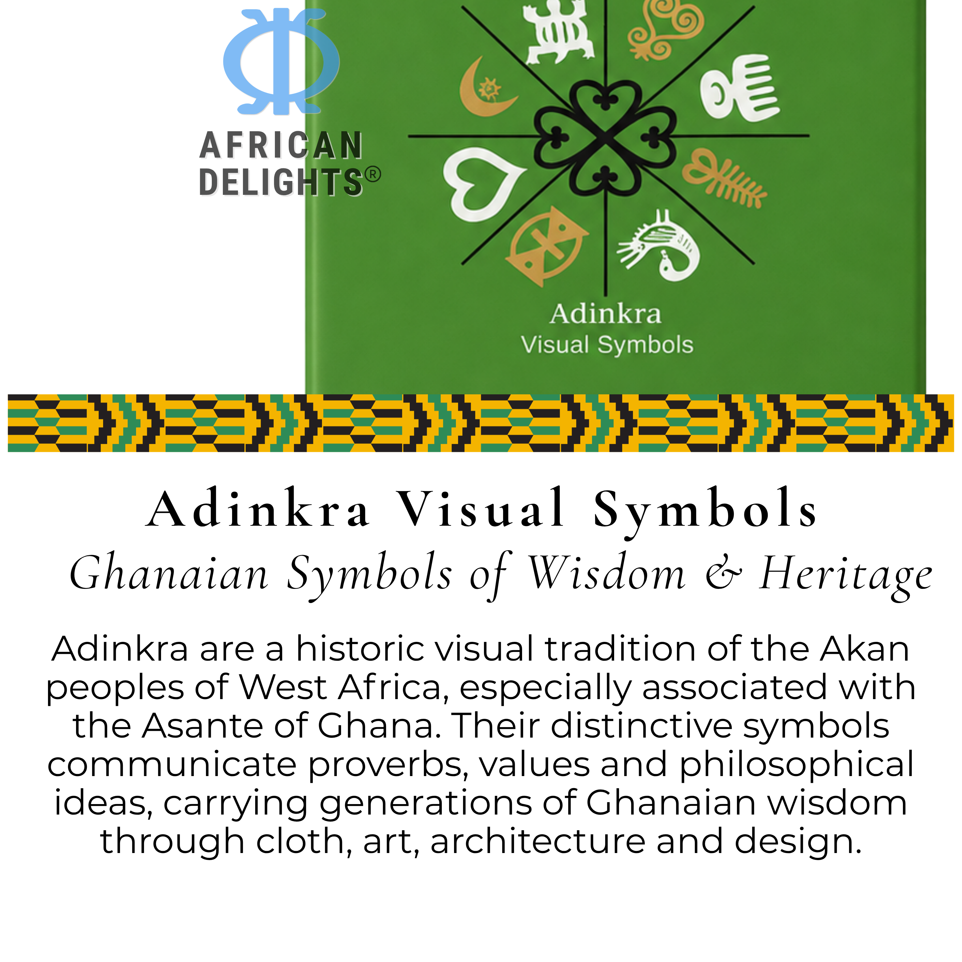 Amonu Lemon Toffee (100 g bars) about the adinkra symbol # Size_100 g bars # Type_Regular # Flavor_Lemon Toffee