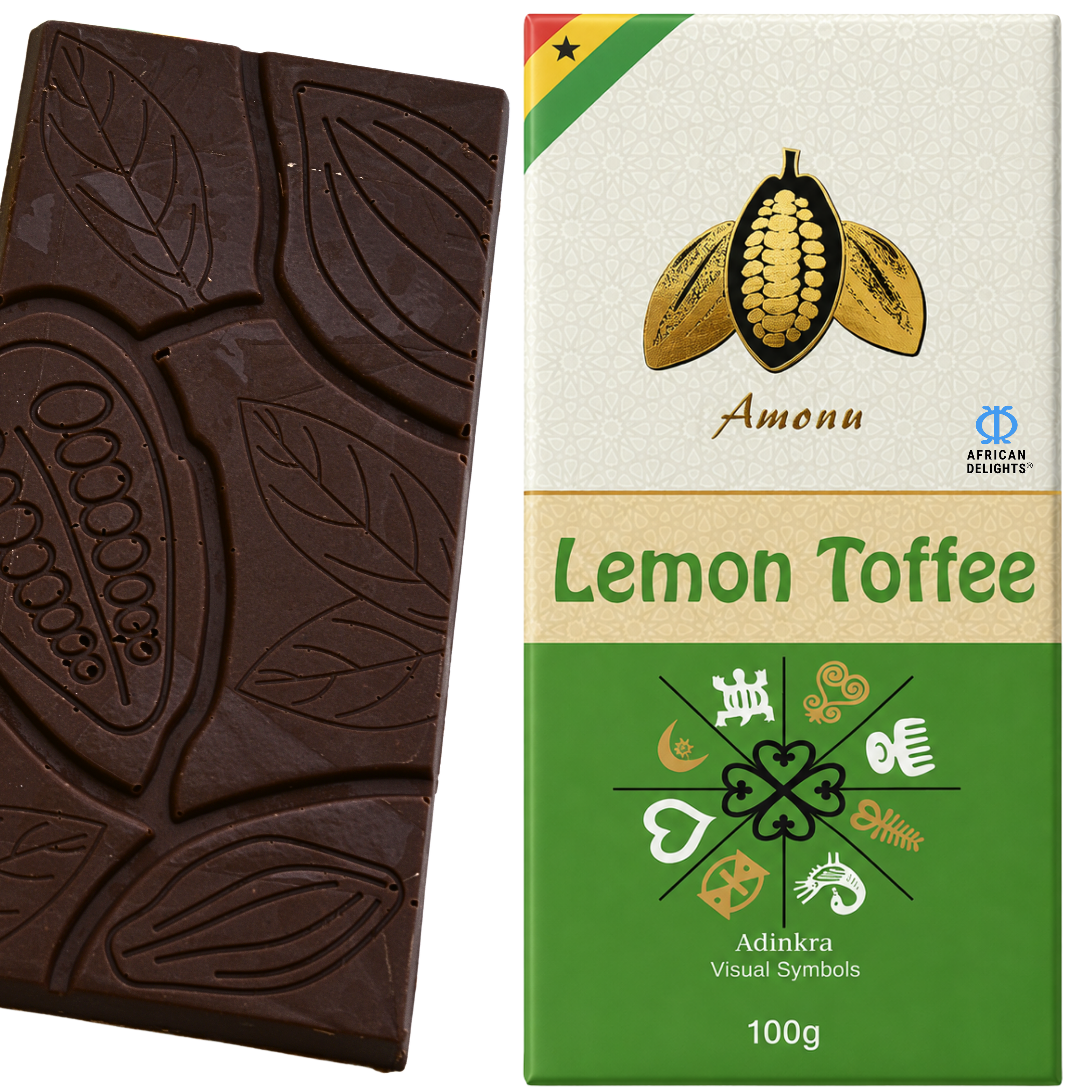 Amonu Lemon Toffee (100g) # Style_Lemon Toffee (100g)