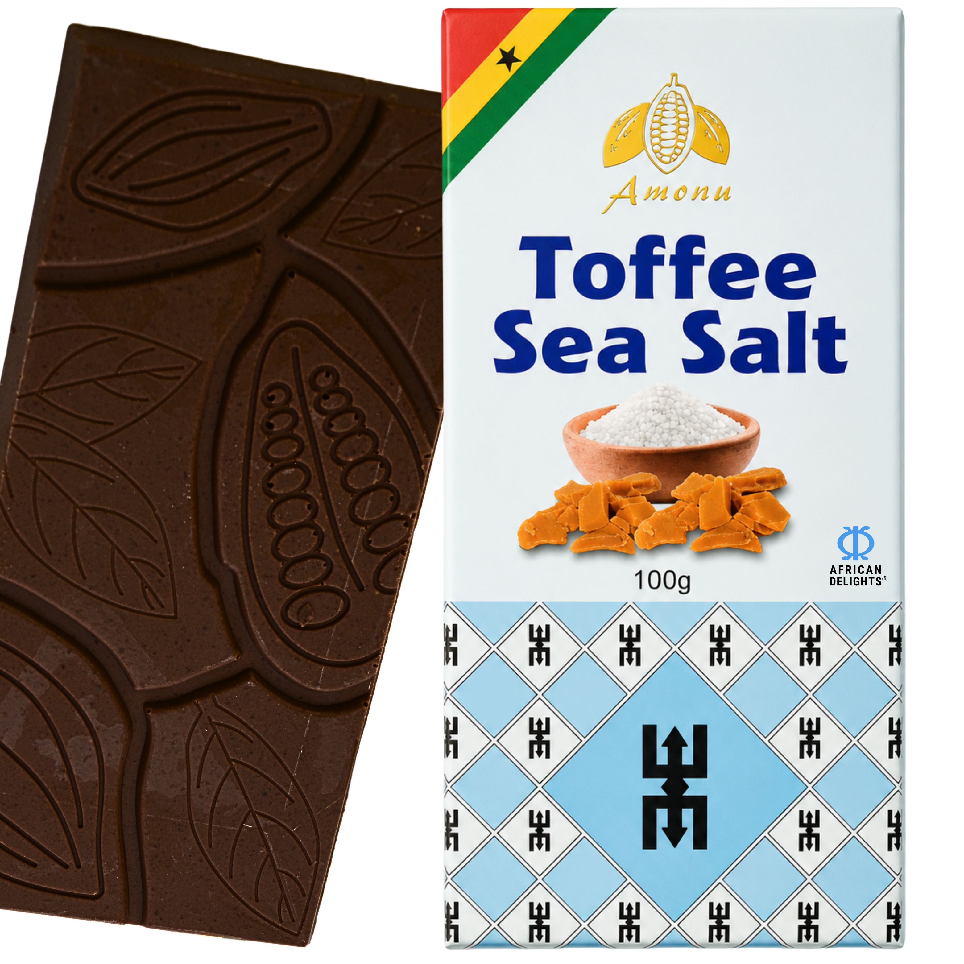 Amonu Toffee & Sea Salt (100g) # Style_Toffee & Sea Salt (100g)