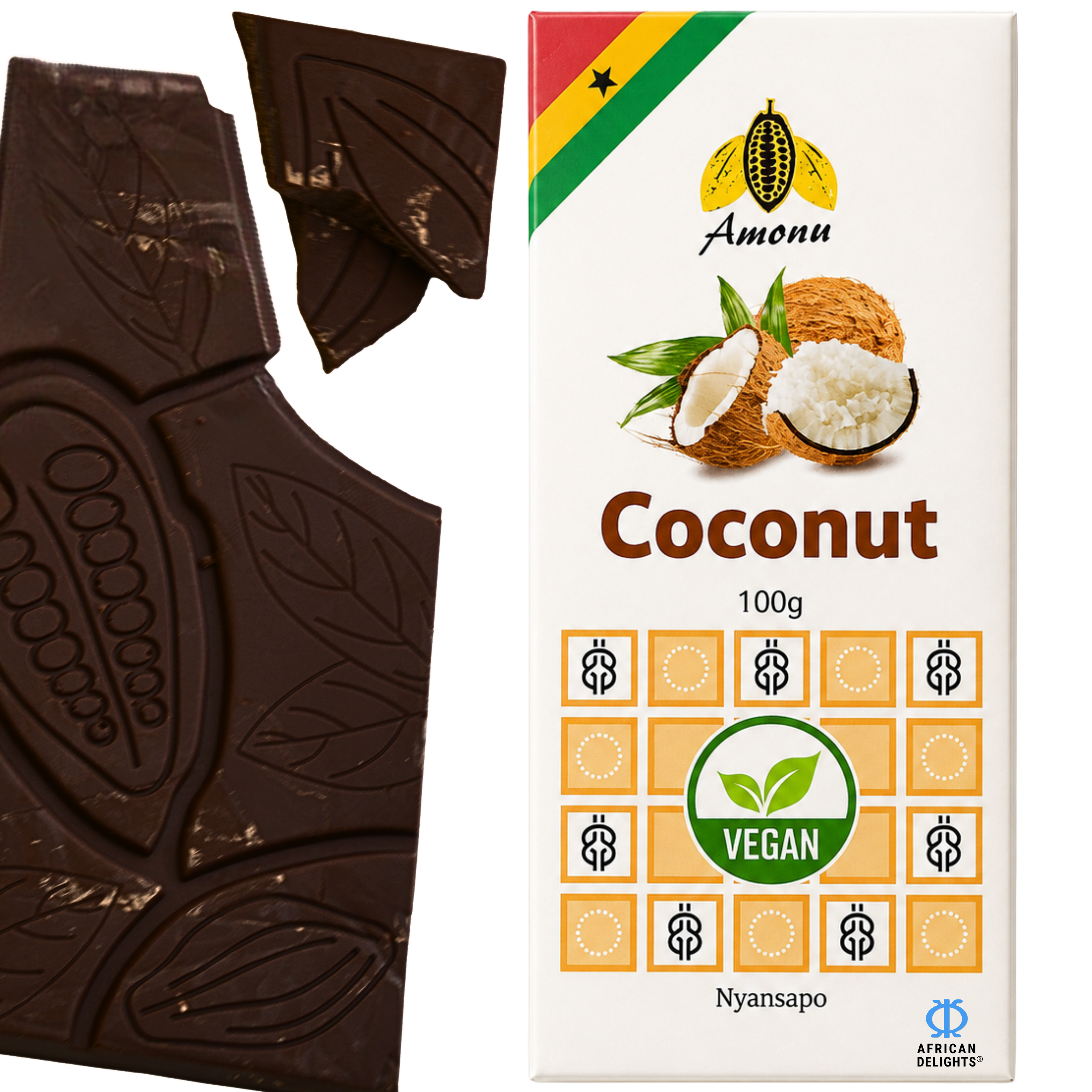 Amonu Coconut Vegan (100g) # Style_Coconut Vegan (100g)