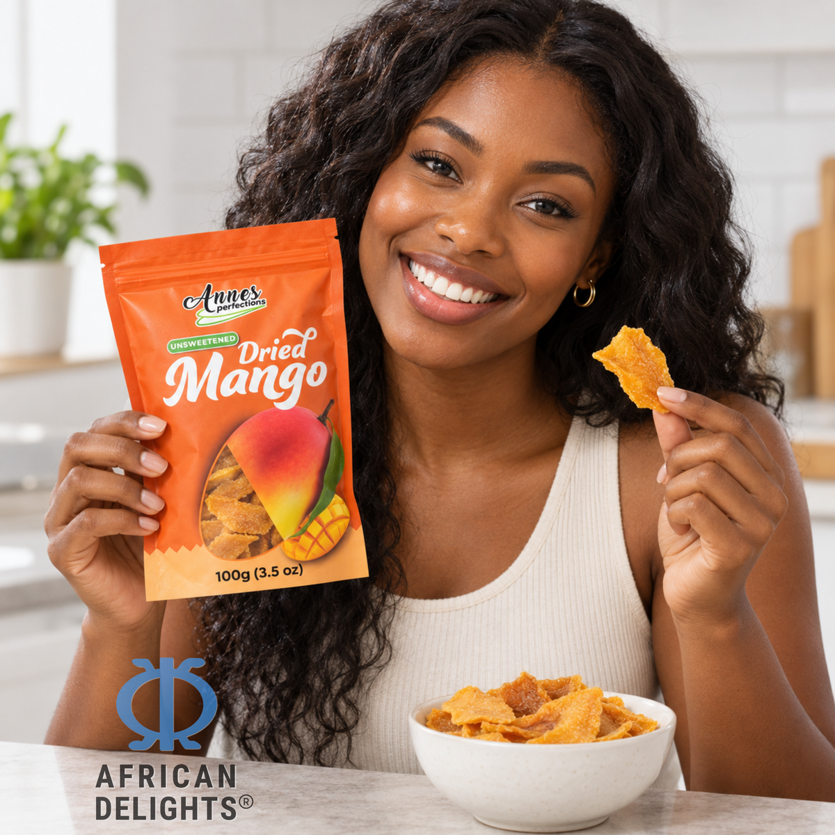 Anne's Perfections Dried Mango, 100g listing photo
