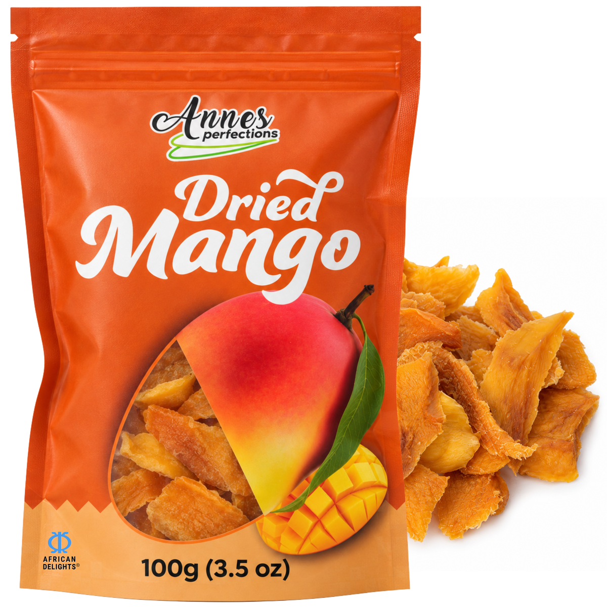 Anne's Perfections Dried Mango, 100g