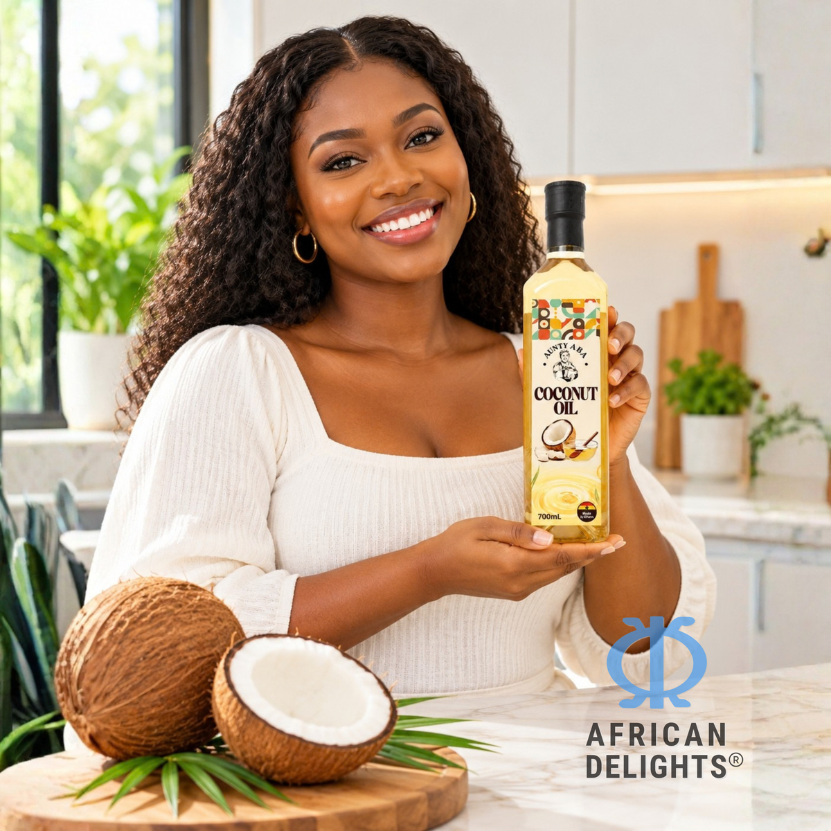 Aunty Aba Coconut Oil 700mL listing photo # Flavor_aunty-aba-coconut