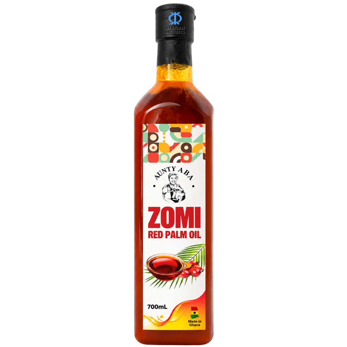 Aunty Aba Zomi Red Palm Oil 700mL Ghana # Flavor_aunty-aba-zomi