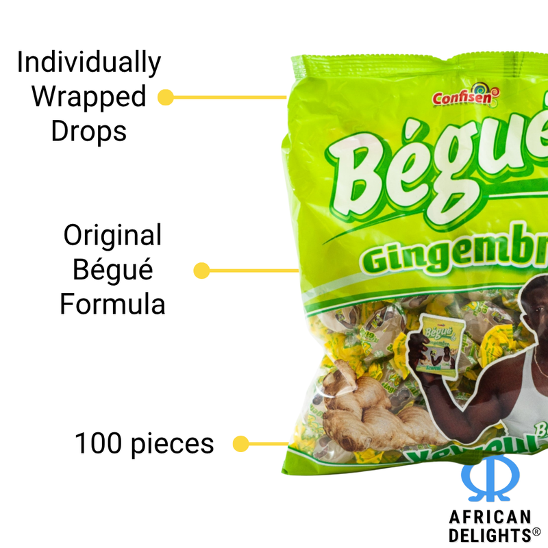 Bégué Ginger Candy | 100 pcs