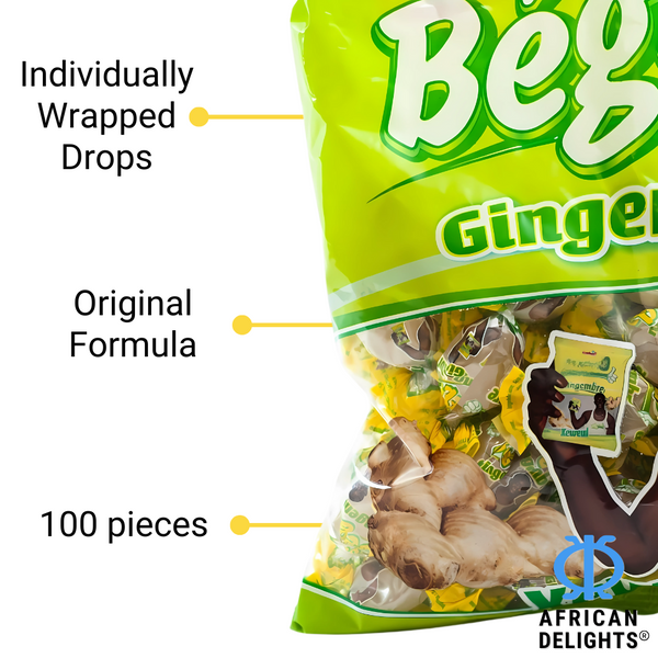 Bégué Ginger Candy | 100 pcs