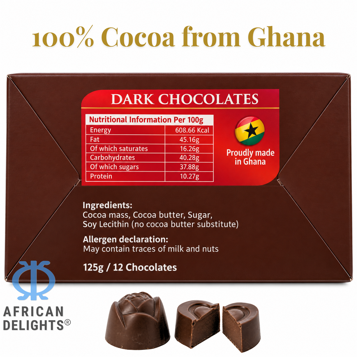 Chocoluv Dark chocolate ingredients # Flavor_Dark