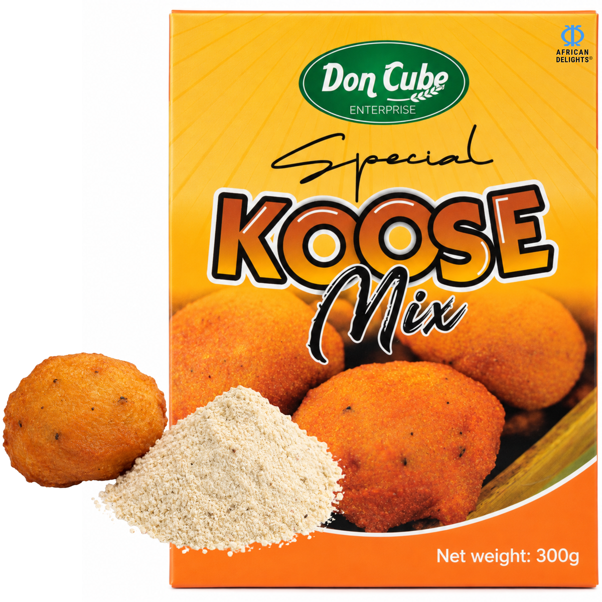 Don Cube Enterprise Koose (Bean Fritter) Mix 300g