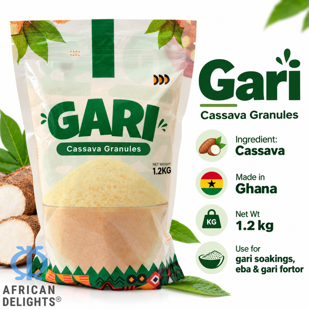 Fountain Foods Gari (Cassava Semolina) product photo