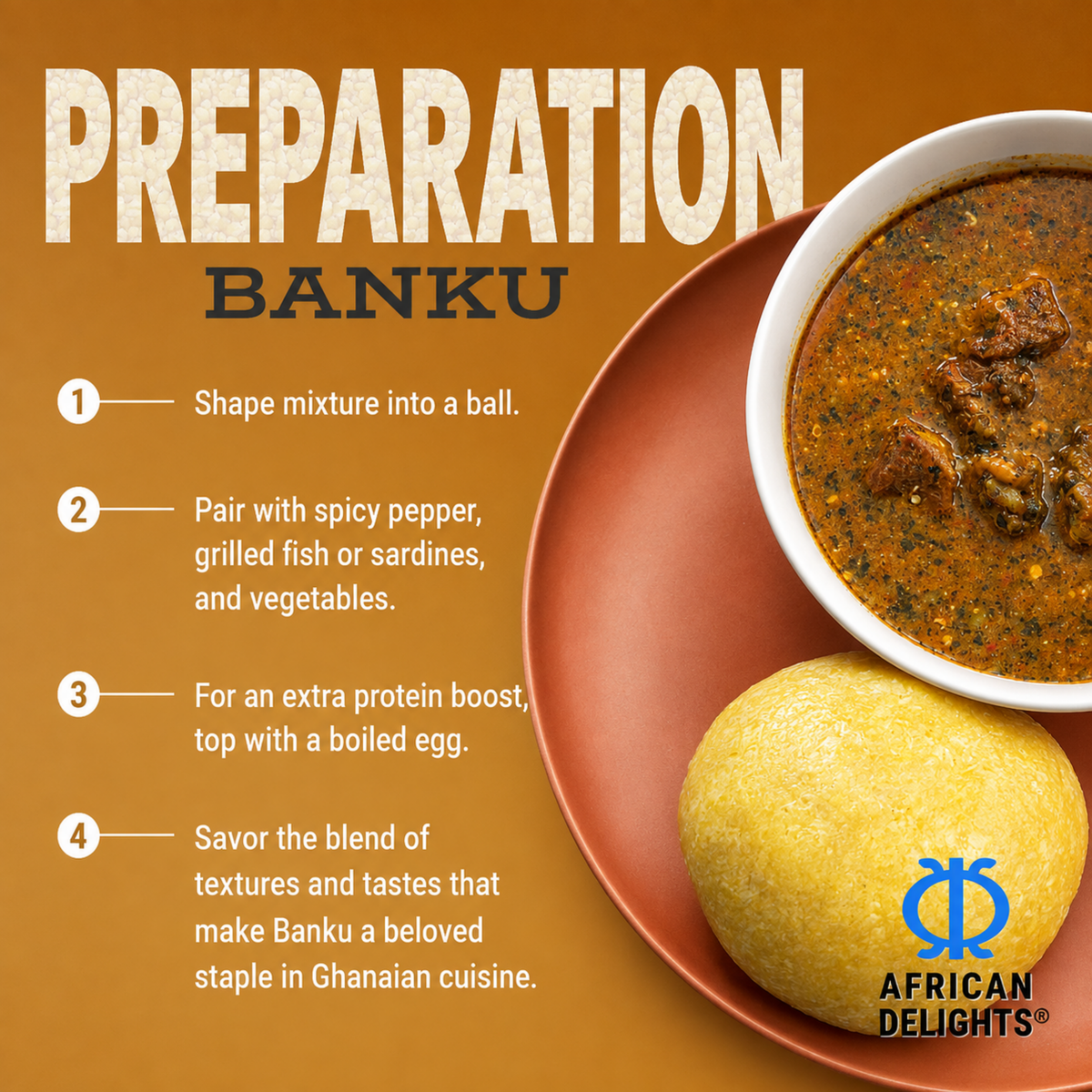 Homefresh banku mix maize cassava mix flour banku okra soup ghanaian food nigerian food african grocery