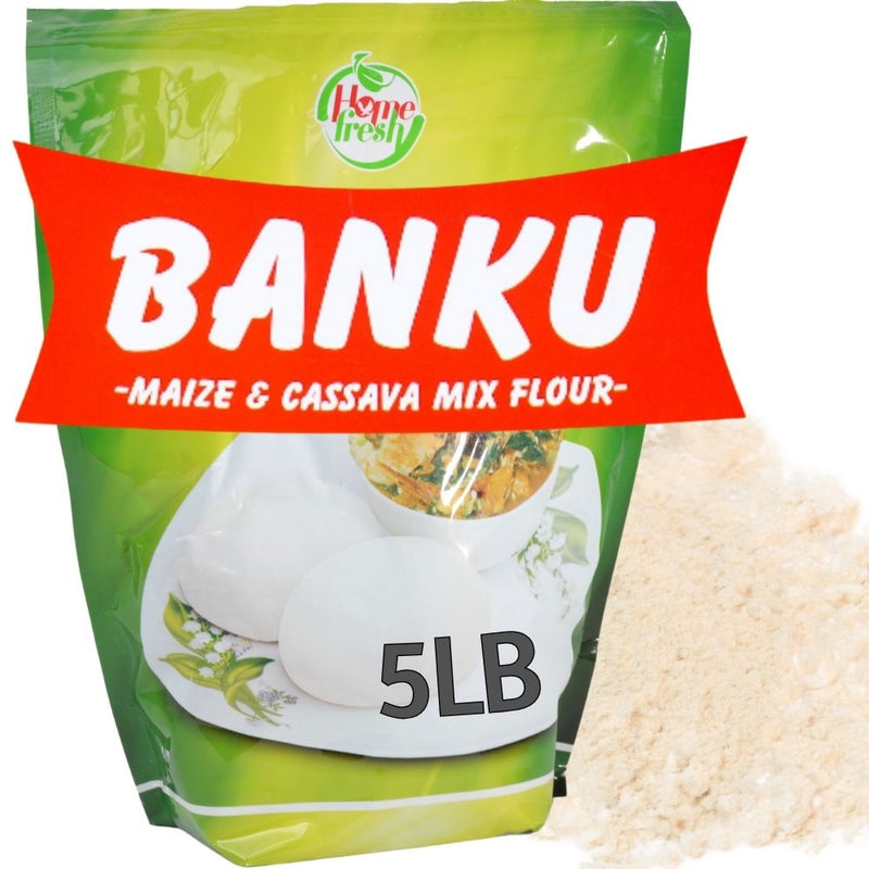 Homefresh Banku Mix Flour | Maize & Cassava | 1kg
