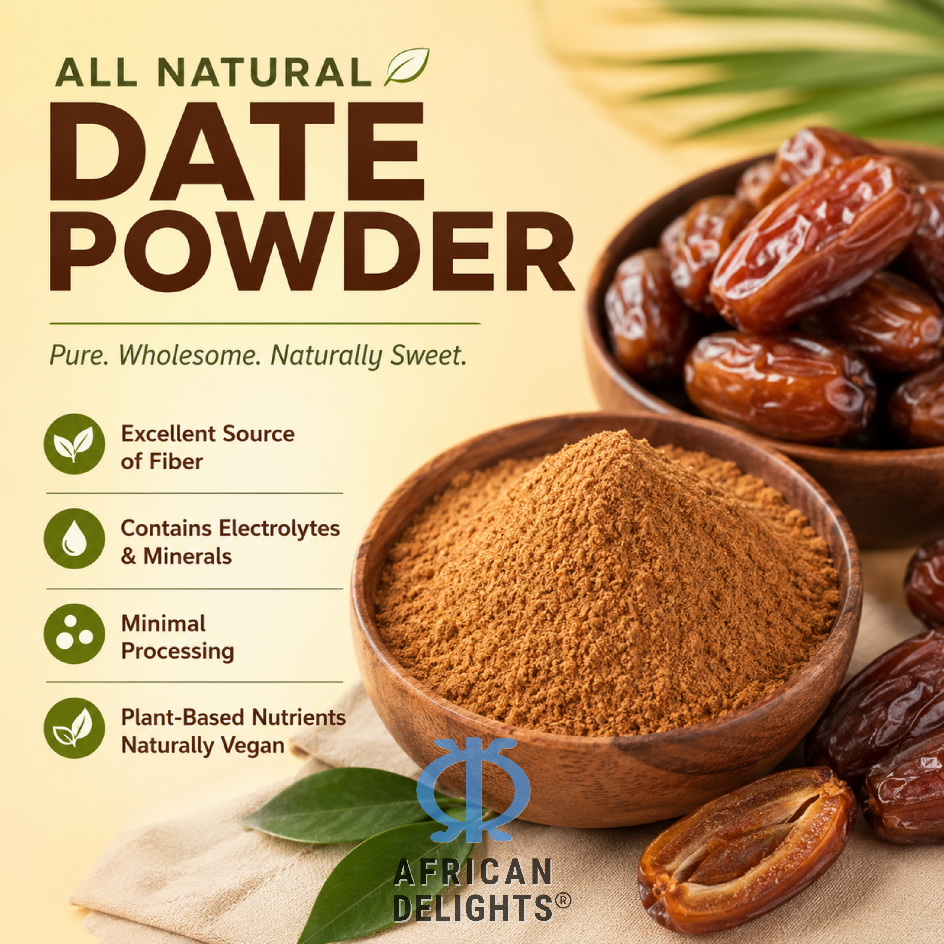 La Belle Farms Natural Date Powder lifestyle photo 2