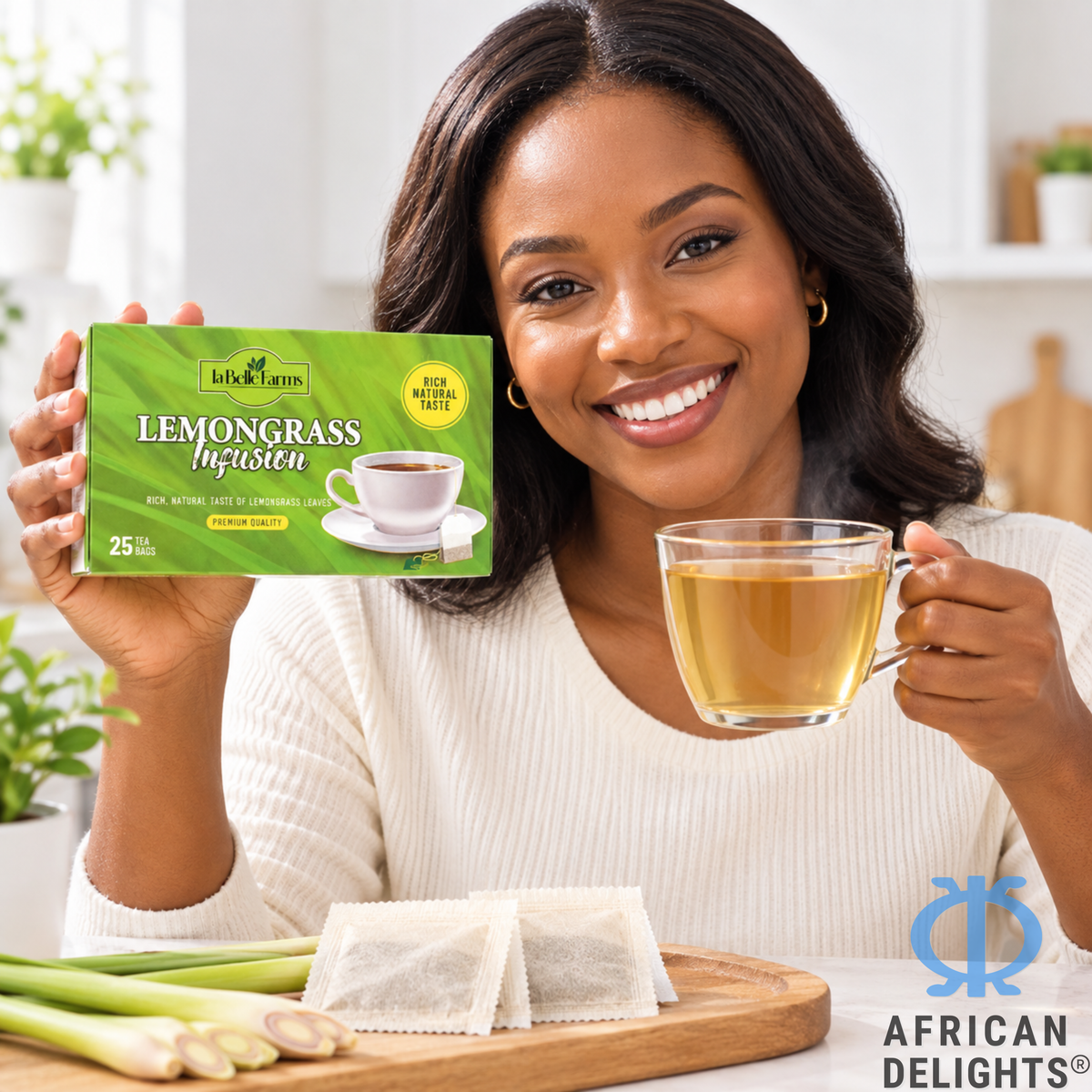 La Belle Farms Lemongrass Tea listing photo # Flavor_labelle-lemongrass