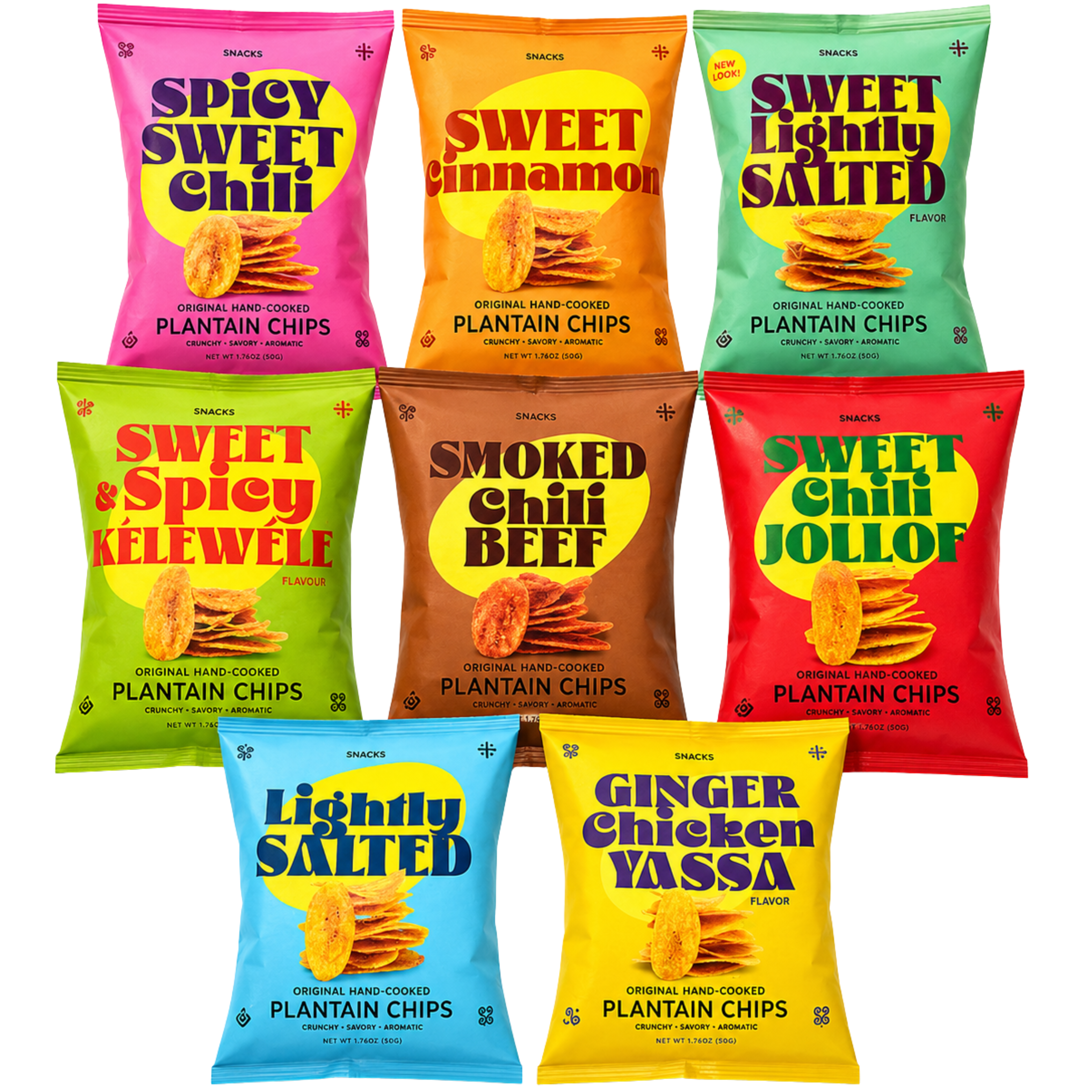 Sankofa Snacks — All Flavors Plantain Chips family photo 1
