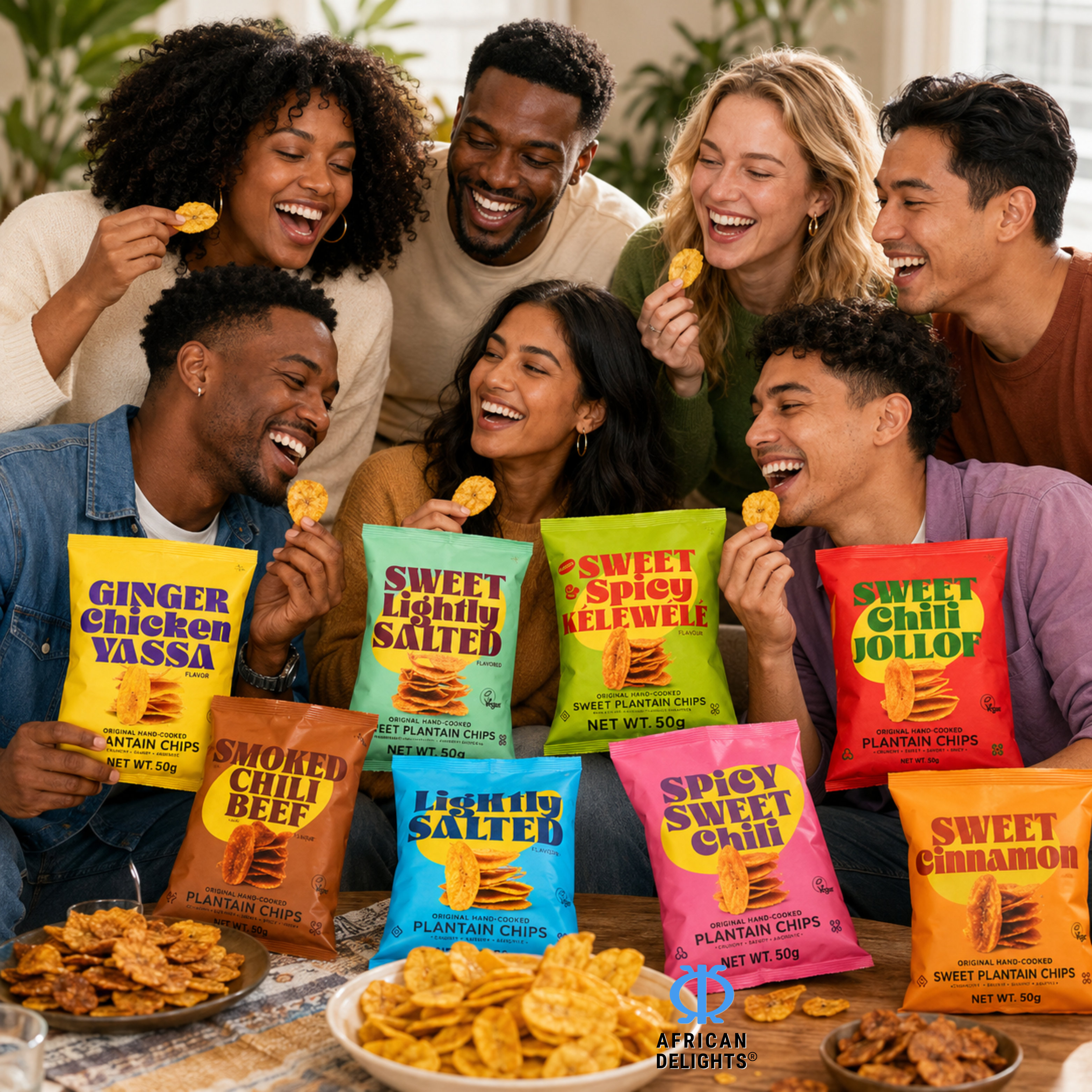 Sankofa Snacks — All Flavors Plantain Chips family photo 2