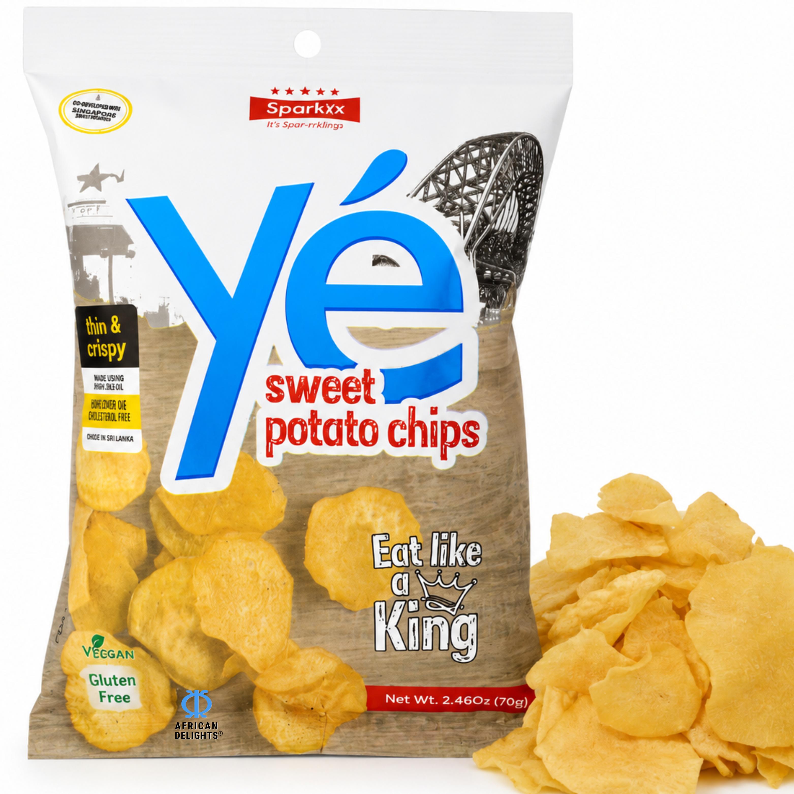 Sparkxx Sweet Potato, Pack of 3 # Flavor_Sweet Potato