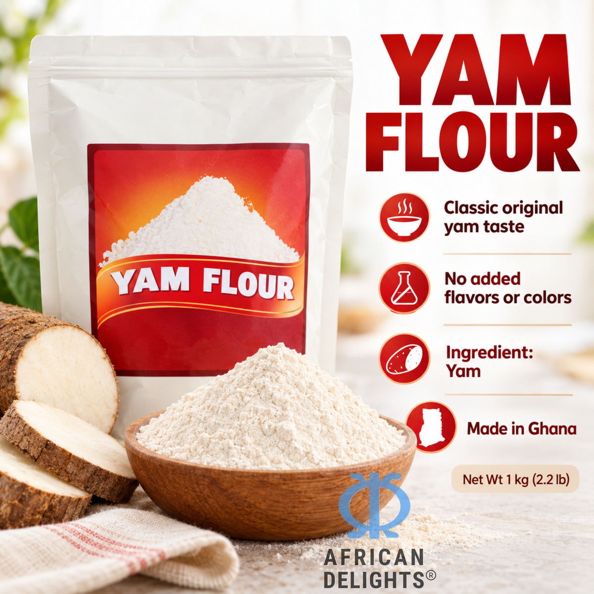 Spring Forth Foods Yam Flour (Elubo) product photo