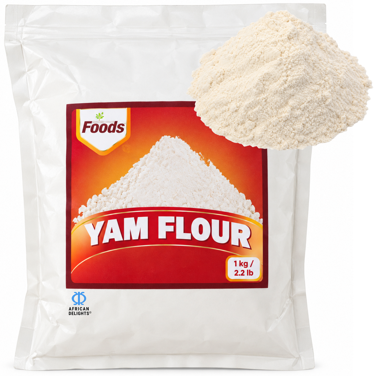 Spring Forth Foods Yam Flour (Elubo) 1 kg