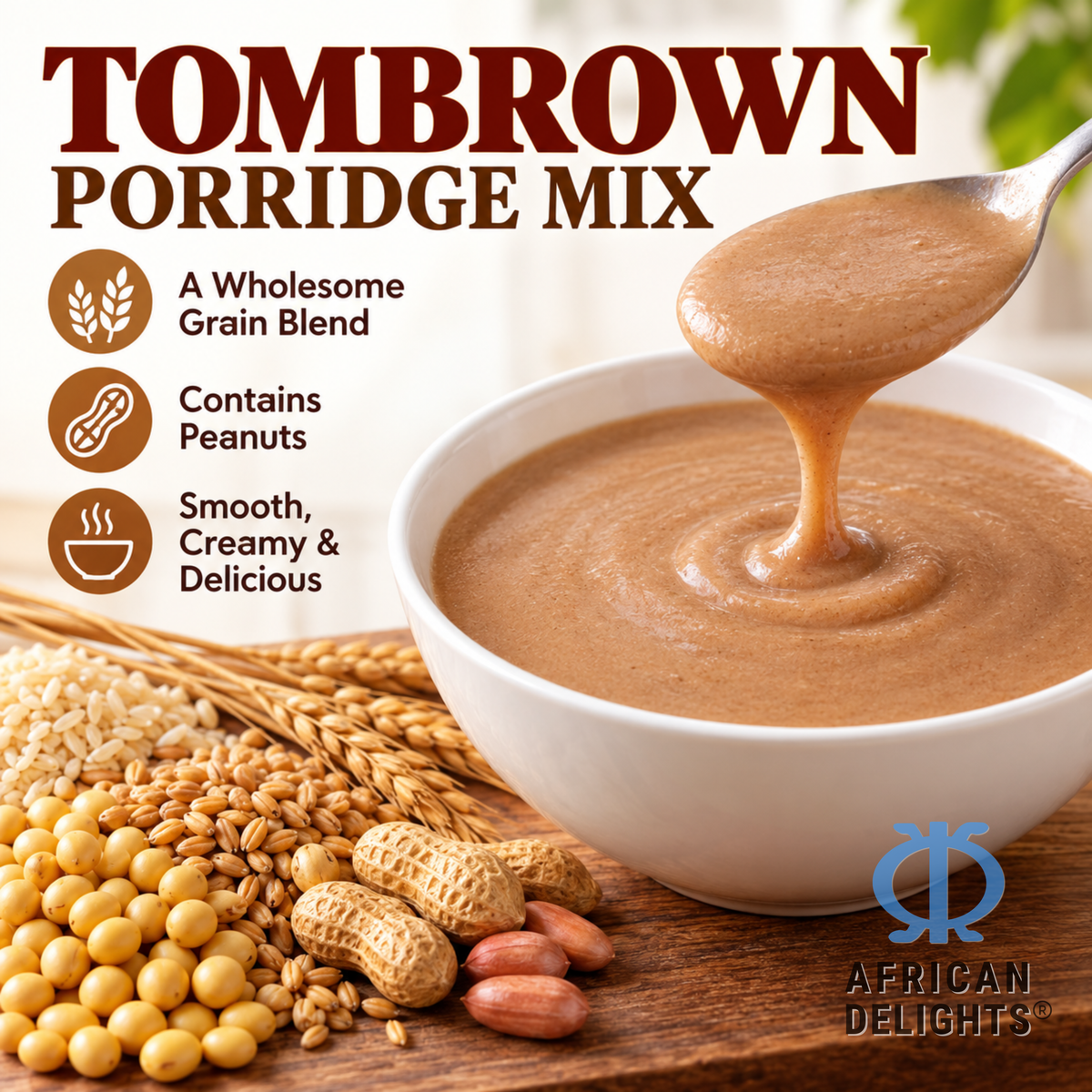 Sunny Flours Tom Brown Porridge Mix product photo