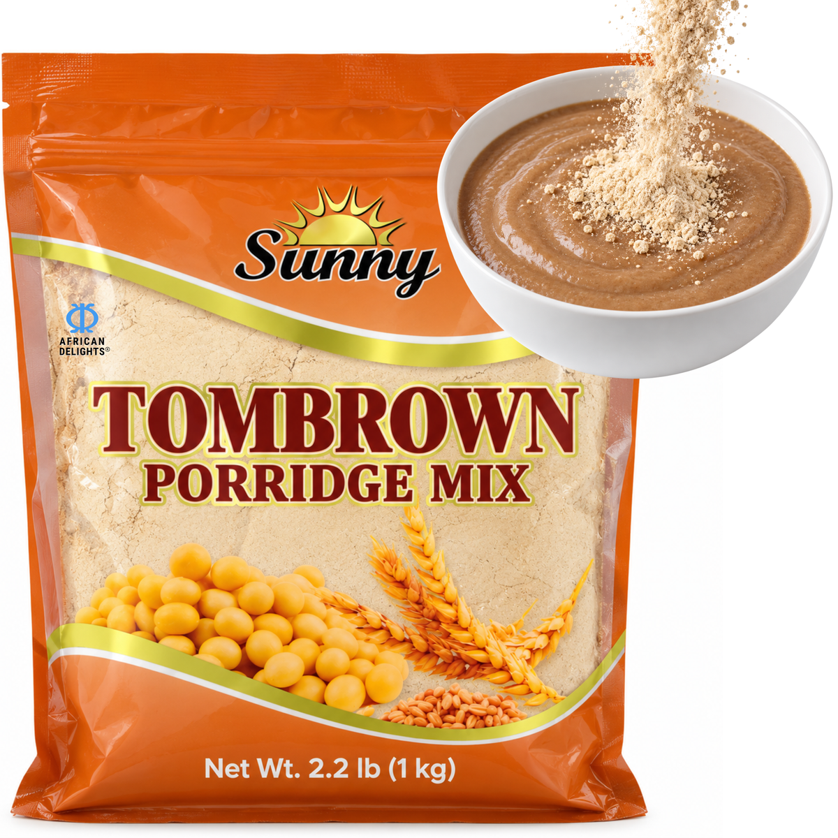Sunny Flours Tom Brown Porridge Mix 1 kg