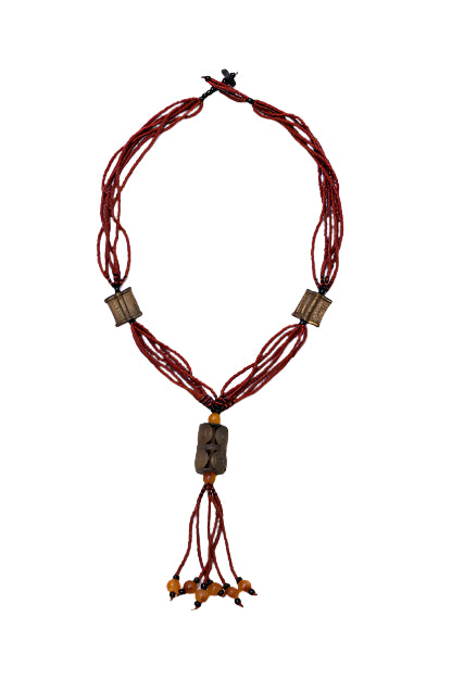 African Necklace - Purple No. 2