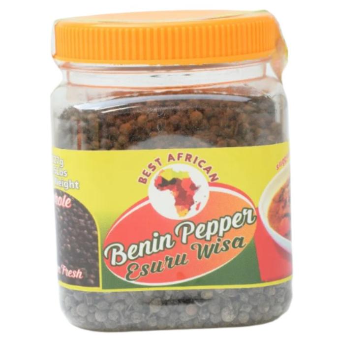 Best African Benin Pepper /  Esuru Wisa / Whole Black Pepper African Delights Grocery Store near me Nigerian Ghanaian food Black owned business