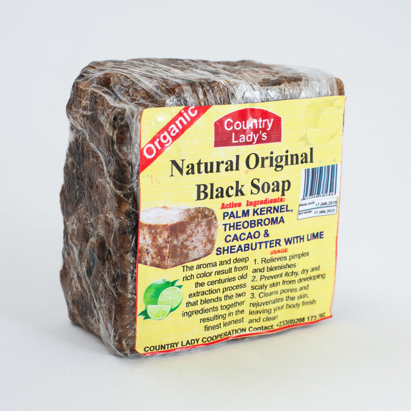 Natural Black Soap