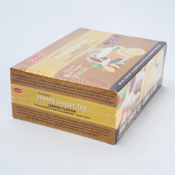 Instant Honey Ginger Tea - Lemon Flavor