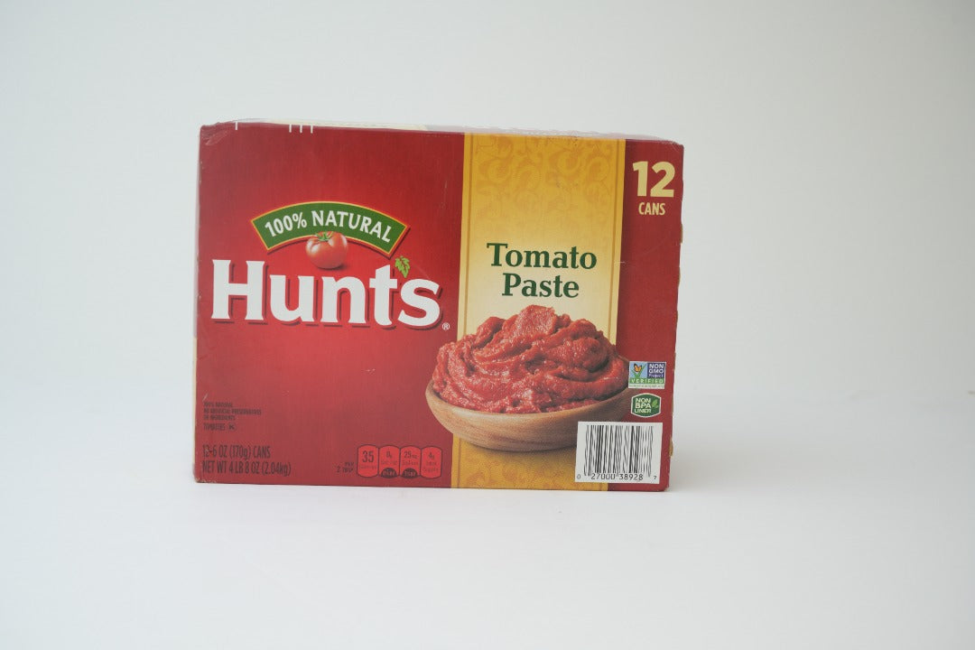 Hunts Tomato Paste - 12 cans