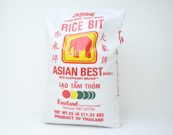 Jasmine Rice (Thai Hom Mali Rice) 25Ib