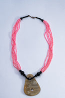 African Necklace - Pink No. 1