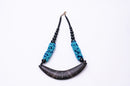 African Necklace - Blue/Black No. 1