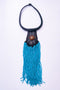 African Necklace - Blue/Black No. 2
