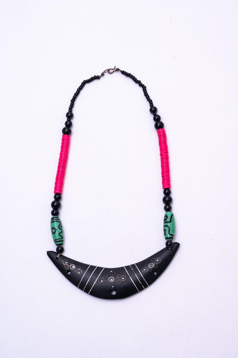 African Necklace - Pink No. 2