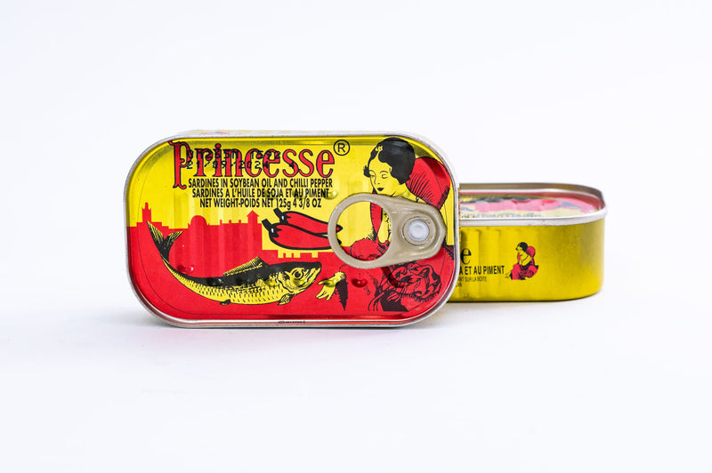 Princesse Spicy Sardines 5pc