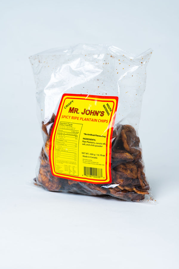 Spicy Ripe Plantain Chips 400g