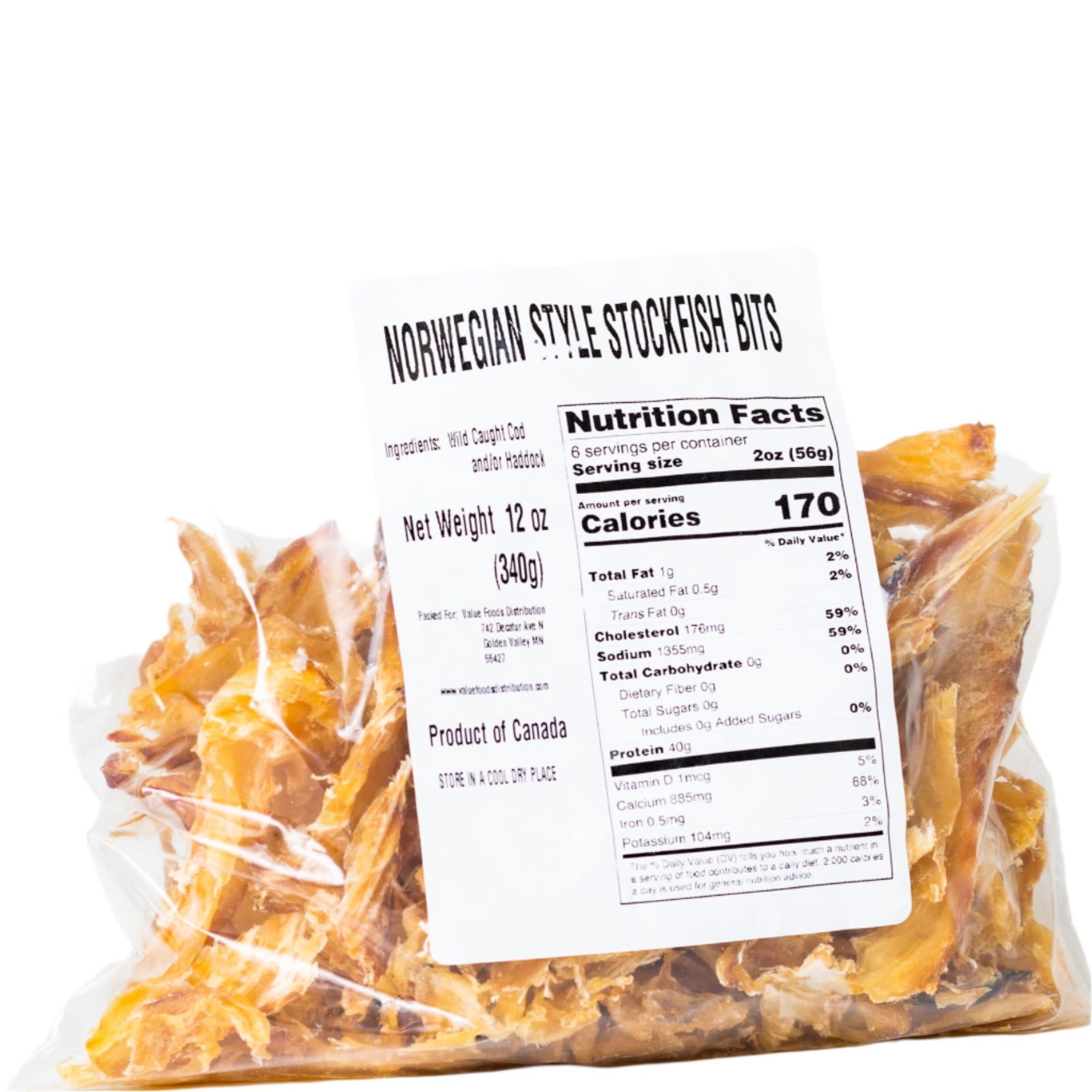 Norwegian Style Stockfish Bits