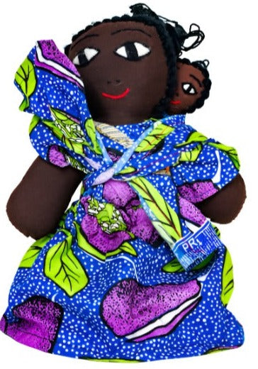 African Baby Doll - Blue